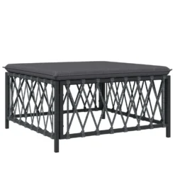VIDAXL Salon De Jardin 8 Pcs Avec Coussins Anthracite Acier -Pas Cher Jardinoa Magasin 648c40c73c2d51.60210505