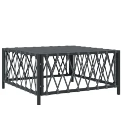 VIDAXL Salon De Jardin 8 Pcs Avec Coussins Anthracite Acier -Pas Cher Jardinoa Magasin 648c40c7425f77.14071417