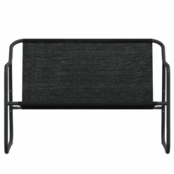 VIDAXL Banc De Jardin à 2 Places Avec Coussin Anthracite Acier -Pas Cher Jardinoa Magasin 648c91b9852f02.46736278