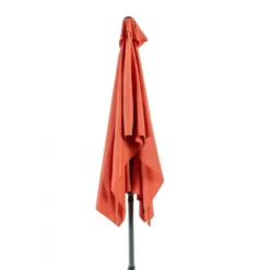 Parasol Rectangulaire 2x3m Orange Aluminium Et Polyester Avec Manivelle Inclinable - Parasol Droit - Mobilier De Jardin -Pas Cher Jardinoa Magasin 6490943f7ff968.62852006