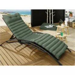 Coussin Bain De Soleil 60x180 Cm Kala Romarin -Pas Cher Jardinoa Magasin 649481b958acd9.44651047