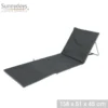 Matelas De Plage Sierra Blanca Anthracite