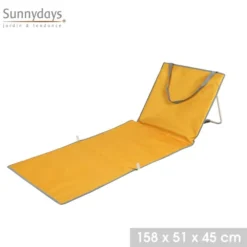 Matelas De Plage Sierra Blanca Moutarde -Pas Cher Jardinoa Magasin 649481bd0297d2.97657259