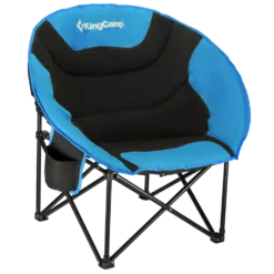 Fauteuil De Camping - Kingcamp - Forme Lune - 70 X 84 X 80 Cm