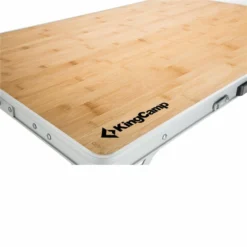 Table De Camping Pliable Avec Poignée De Transport - Kingcamp - Forme Rectangle -Pas Cher Jardinoa Magasin 6494abce5bfbf1.31484792