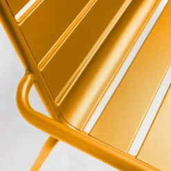 Banc De Jardin En Métal Jaune -Pas Cher Jardinoa Magasin 6494abd2eaf6e5.36128986