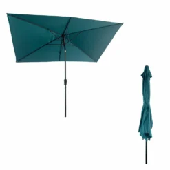 Parasol Droit Hapuna Rectangulaire 2x3m Bleu -Pas Cher Jardinoa Magasin 6494abd625c1c3.80560455