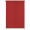 VIDAXL Store Roulant D'extérieur 160x230 Cm Rouge Pehd