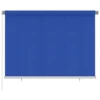 VIDAXL Store Roulant D'extérieur 200x140 Cm Bleu Pehd