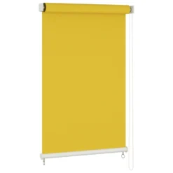 VIDAXL Store Roulant D'extérieur 140x230 Cm Jaune