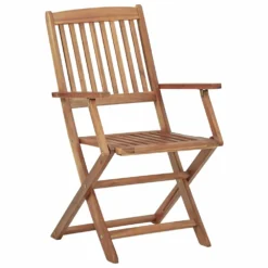 VIDAXL Chaises Pliables De Jardin 6 Pcs Avec Coussins Bois D'acacia -Pas Cher Jardinoa Magasin 6498f839700bf3.38799480