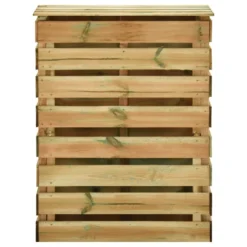 VIDAXL Composteur De Jardin à Lattes 2 Pcs 80x50x100 Cm Pin Imprégné -Pas Cher Jardinoa Magasin 6499e3c533b9e8.45942955