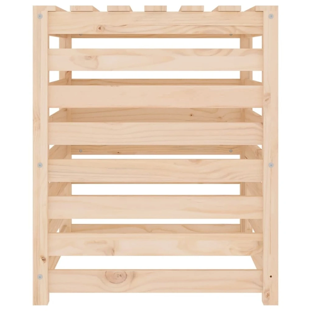 VIDAXL Composteur 63,5x63,5x77,5 Cm Bois Massif De Pin 7 VIDAXL Composteur 63,5x63,5x77,5 Cm Bois Massif De Pin – Image 7