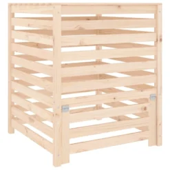 VIDAXL Composteur 82,5x82,5x99,5 Cm Bois Massif De Pin