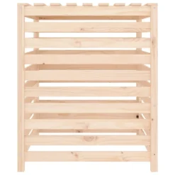 VIDAXL Composteur 82,5x82,5x99,5 Cm Bois Massif De Pin -Pas Cher Jardinoa Magasin 6499e3c6dd2480.41547853