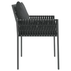 VIDAXL Chaises De Jardin Avec Coussins Lot De 2 Noir 54x61x83 Cm Rotin -Pas Cher Jardinoa Magasin 6672cf06c9d75030