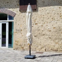 Parasol Droit 3x3 M écru Pegasia -Pas Cher Jardinoa Magasin 69ba9f503707c5d2