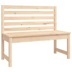 VIDAXL Ensemble à Dîner De Jardin 4 Pcs Bois Massif De Pin -Pas Cher Jardinoa Magasin 709d5a1cb1f84f23
