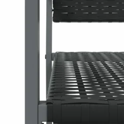 VIDAXL Chaises De Jardin Lot De 4 Noir 54x62,5x89 Cm Résine Tressée -Pas Cher Jardinoa Magasin 84f5d802672ddac5