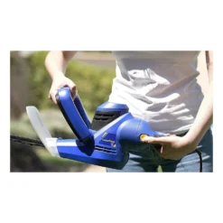 Taille-haies électrique 450 W Poignée Rotative 90° Guide 50 Cm Goodyear -Pas Cher Jardinoa Magasin 85219b6823cddd9d