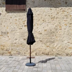 Parasol Droit 3x3 M Noir Pegasia -Pas Cher Jardinoa Magasin 88d84eee29c80971