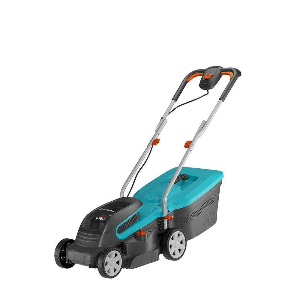 Gardena Tondeuse Sans Fil "PowerMax" 32/36V P4A - 32 Cm + 2 Batteries 1 Gardena Tondeuse Sans Fil "PowerMax" 32/36V P4A - 32 Cm + 2 Batteries