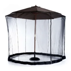 OUTSUNNY Moustiquaire Cylindrique Pour Parasol - Diam. 3m -Pas Cher Jardinoa Magasin 943249 001