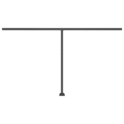 VIDAXL Auvent Manuel Rétractable Avec Led 400x350 Cm Crème -Pas Cher Jardinoa Magasin a45d349ddd2a6b4f