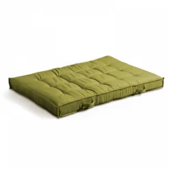 Coussin Pour Palette Matelassé Vert 120 X 80cm