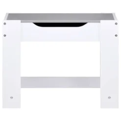 VIDAXL Table Pour Enfants Avec 2 Chaises Blanc Mdf -Pas Cher Jardinoa Magasin c4188a7a0c11b04c