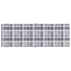 VIDAXL Coussin De Chaise Longue à Carreaux Gris 186x58x3 Cm -Pas Cher Jardinoa Magasin c9623004777b5fc4