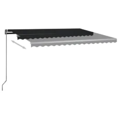 VIDAXL Auvent Automatique Sur Pied 400x300 Cm Anthracite -Pas Cher Jardinoa Magasin d1e3e5c47a07e141