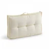 Coussin Palette Dossier Polyester écru 60 X 40 X 12 Cm