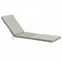 Coussin Bain De Soleil Polyester écru 186x53x5 Cm