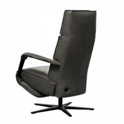 Fauteuil De Relaxation électrique En Cuir Noir -Pas Cher Jardinoa Magasin f23b8c6a02e21440