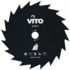 Lame De Coupe Débroussailleuse 255mm Vito 20 Dents Alesage 25.4